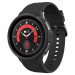 Spigen Liquid Air Case - качествен силиконов (TPU) кейс за Samsung Galaxy Watch 5 Pro 45mm (черен) 1