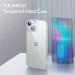 ESR Ice Shield Case - хибриден удароустойчив кейс за iPhone 14, iPhone 13 (прозрачен) 2