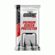 GrizzGlass UltraSkin Matte Back Film Protector - хибридно матирано защитно покритие за задната част на iPhone 14 (прозрачен-мат) 3
