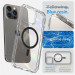 Spigen Ultra Hybrid MagSafe Case - хибриден кейс с висока степен на защита с MagSafe за iPhone 14 Pro Max (прозрачен-черен)  10