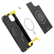 Spigen Rugged Armor MagSafe Case - хибриден кейс с висока степен на защита с MagSafe за iPhone 14 (черен)  7