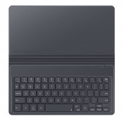 Samsung Book Cover Keyboard EF-DT500UJEGEU - оригинален кейс, клавиатура и поставка за Samsung Galaxy Tab A7 10.4 (2020) (сив)  9
