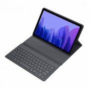 Samsung Book Cover Keyboard EF-DT500UJEGEU - оригинален кейс, клавиатура и поставка за Samsung Galaxy Tab A7 10.4 (2020) (сив)  2