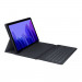 Samsung Book Cover Keyboard EF-DT500UJEGEU - оригинален кейс, клавиатура и поставка за Samsung Galaxy Tab A7 10.4 (2020) (сив)  1