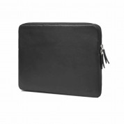 Trunk Leather Laptop Sleeve - кожен калъф (естествена кожа) за Macbook Pro 13 (модели 2017 и по-нови) (черен) 1