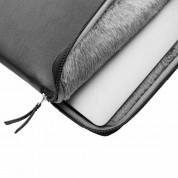 Trunk Leather Laptop Sleeve for Macbook Pro 13 (from 2017 onwards) (black) 2
