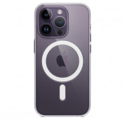 JC MagSafe Clear Case - хибриден удароустойчив кейс с MagSafe за iPhone 14 Pro Max (прозрачен) 