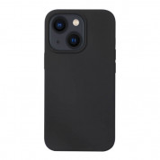 JC Silicone Case - силиконов (TPU) калъф за iPhone 14 (черен)