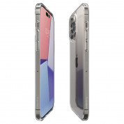 Spigen AirSkin Hybrid Case - тънък удароустойчив хибриден кейс за iPhone 14 Pro (прозрачен) 3