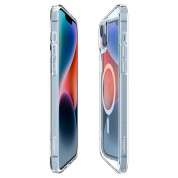 Spigen Ultra Hybrid MagSafe Case for Apple iPhone 14 (white-clear) 4