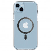 Spigen Ultra Hybrid MagSafe Case - хибриден кейс с висока степен на защита с MagSafe за iPhone 14 (карбон-прозрачен)  1