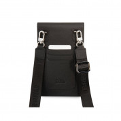 Karl Lagerfeld Saffiano Rue Saint Guillaume Wallet Bag - оригинална универсална чанта с презрамки, подходяща за смартфони (черен) 3