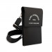 Karl Lagerfeld Saffiano Rue Saint Guillaume Wallet Bag - оригинална универсална чанта с презрамки, подходяща за смартфони (черен) 2