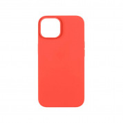 Tactical Velvet Smoothie Cover - силиконов калъф за iPhone 14 Plus (червен)