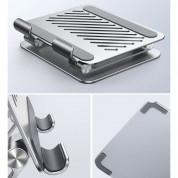Ugreen Desk Folding Tablet Stand - преносима алуминиева сгъваема поставка за таблети до 12.9 инча (сребрист) 7