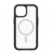 Otterbox Defender XT Case - хибриден удароустойчив кейс с MagSafe за iPhone 13 и iPhone 14 (черен-прозрачен) 1