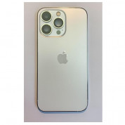 Apple iPhone 13 Pro Backcover Full Assembly - оригинален резервен заден капак заедно с Lightning порт, безжично зареждане, лидар скенер и бутони (сребрист) 2