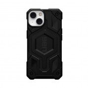 Urban Armor Gear Monarch Pro MagSafe Case - удароустойчив хибриден кейс с MagSafe за iPhone 14 (черен) 2
