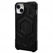 Urban Armor Gear Monarch Pro MagSafe Case - удароустойчив хибриден кейс с MagSafe за iPhone 14 Plus (черен) 3