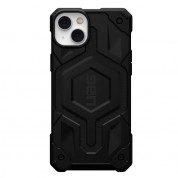 Urban Armor Gear Monarch Pro MagSafe Case - удароустойчив хибриден кейс с MagSafe за iPhone 14 Plus (черен) 2