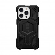 Urban Armor Gear Monarch Pro MagSafe Case - удароустойчив хибриден кейс с MagSafe за iPhone 14 Pro (черен-карбон) 2