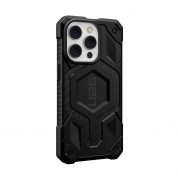 Urban Armor Gear Monarch Pro MagSafe Case - удароустойчив хибриден кейс с MagSafe за iPhone 14 Pro (черен-карбон) 4