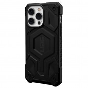Urban Armor Gear Monarch Pro MagSafe Case - удароустойчив хибриден кейс с MagSafe за iPhone 14 Pro Max (черен) 2