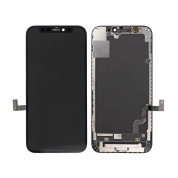 Apple iPhone 12 mini Display Unit - оригинален резервен дисплей за iPhone 12 mini (пълен комплект) - черен 