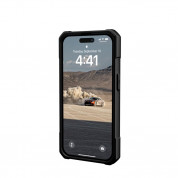 Urban Armor Gear Monarch Case - удароустойчив хибриден кейс за iPhone 14 Pro (черен-карбон) 6