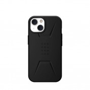 Urban Armor Gear Civilian MagSafe Case - удароустойчив хибриден кейс с MagSafe за iPhone 14 Plus (черен) 3