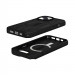 Urban Armor Gear Pathfinder MagSafe Case - удароустойчив хибриден кейс за iPhone 14 (черен) 3