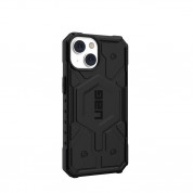 Urban Armor Gear Pathfinder MagSafe Case - удароустойчив хибриден кейс за iPhone 14 (черен) 5
