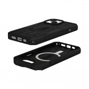 Urban Armor Gear Pathfinder MagSafe Case - удароустойчив хибриден кейс за iPhone 14 Plus (черен) 2