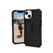 Urban Armor Gear Pathfinder MagSafe Case - удароустойчив хибриден кейс за iPhone 14 Plus (черен)