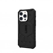 Urban Armor Gear Pathfinder MagSafe Case - удароустойчив хибриден кейс за iPhone 14 Pro (черен) 4