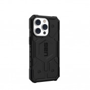 Urban Armor Gear Pathfinder MagSafe Case - удароустойчив хибриден кейс за iPhone 14 Pro (черен) 5