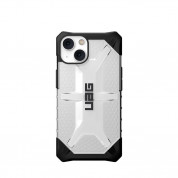 Urban Armor Gear Plasma Case - удароустойчив хибриден кейс за iPhone 14 Plus (прозрачен) 2