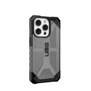 Urban Armor Gear Plasma Case - удароустойчив хибриден кейс за iPhone 14 Pro (черен-прозрачен) 4