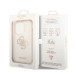 Guess Big 4G Full Glitter Case - силиконов (TPU) калъф за iPhone 14 Pro Max (прозрачен)  6