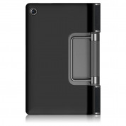 Tech-Protect Smartcase - кожен кейс и поставка за Lenovo Yoga Tab 11 (2021) (черен) 4