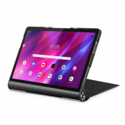 Tech-Protect Smartcase - кожен кейс и поставка за Lenovo Yoga Tab 11 (2021) (черен) 2