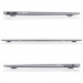 Tech-Protect SmartShell Glitter Case - предпазен кейс за MacBook Air 13 M2 (2022) (прозрачен) 4
