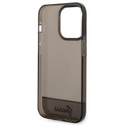 Guess Camera Outline Case - дизайнерски кейс с висока защита за iPhone 14 Pro Max (черен) 6