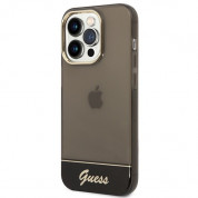 Guess Camera Outline Case for iPhone 14 Pro Max (black) 1