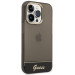 Guess Camera Outline Case - дизайнерски кейс с висока защита за iPhone 14 Pro Max (черен) 4