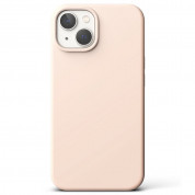 Ringke Soft Silicone Case - силиконов (TPU) калъф за iPhone 14 Plus (розов) 1