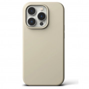 Ringke Soft Silicone Case - силиконов (TPU) калъф за iPhone 14 Pro Max (бежов) 1