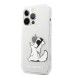 Karl Lagerfeld Choupette Eat Case - дизайнерски кейс с висока защита за iPhone 14 Pro (прозрачен) 1