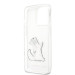 Karl Lagerfeld Choupette Eat Case - дизайнерски кейс с висока защита за iPhone 14 Pro (прозрачен) 5