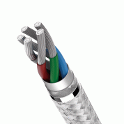 Anker PowerLine Select+ USB-C to Ligthning Cable - сертифициран (MFI) USB-C към Lightning кабел за Apple устройства с Lightning порт (180 см) (бял) 6